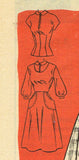 Anne Adams 4666: 1950s Misses Jumper Dress Size 37 Bust Vintage Sewing Pattern - Vintage4me2