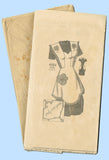 Anne Adams 4684: 1940s Misses Farm Kitchen Apron Size Med Vintage Sewing Pattern
