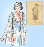 Anne Adams 4782: 1950s Misses Smock Sz 32 34 Bust Vintage Sewing Pattern - Vintage4me2