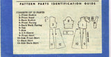 Anne Adams 4936: 1960s Vintage Sewing Pattern Complete  Plus Size Day Dress 41 Bust Darling Neckline