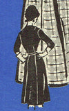 Anne Adams 4936: 1960s Vintage Sewing Pattern Complete  Plus Size Day Dress 41 Bust Darling Neckline