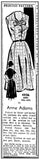 Anne Adams 4936: 1960s Vintage Sewing Pattern Complete  Plus Size Day Dress 41 Bust Darling Neckline
