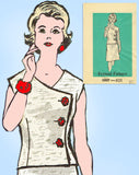 Anne Adams 4969: 1960s Plus Size 2 Piece Dress 40 Bust Vintage Sewing Pattern - Vintage4me2