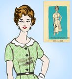Anne Adams 4973: 1960s Misses Day Dress Sz 35 Bust Vintage Sewing Pattern - Vintage4me2