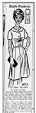 Anne Adams 4973: 1960s Misses Day Dress Sz 35 Bust Vintage Sewing Pattern - Vintage4me2