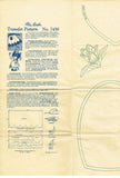 Alice Brooks 7458: 1940s Uncut Misses Heart Apron Vintage Transfer Sewing Pattern