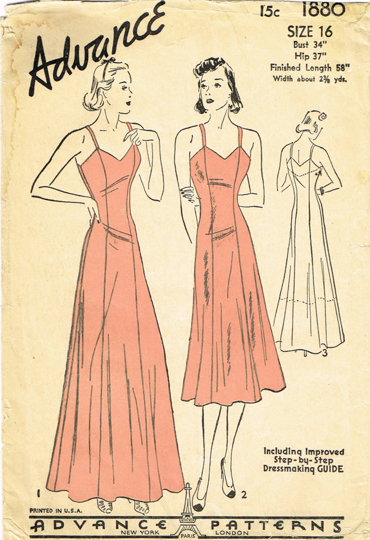 1880s Dress Patterns