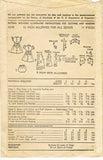 Advance 4249: 1940s Cute Toddler Girls Dress Sz 2 Vintage Sewing Pattern
