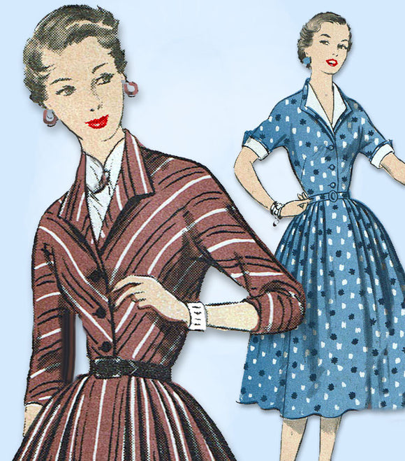 50s shirt dress pattern The Shirtdress: '50s Fashion and Beyond! Charm Patterns