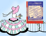 1940s Vintage Aunt Martha's Embroidery Transfer 127 Uncut Cutwork Pillowcases - Vintage4me2