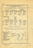 American Weekly 3813: 1940s Toddler Girls Scalloped Dress Sz 4 Vintage Sewing Pattern