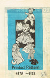 1950s Vintage Anne Adams Sewing Pattern 4870 Uncut 14 Inch Baby Doll Clothes Set