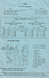 1930s Vintage Advance Sewing Pattern 1193 Womens Art Deco Dress Size 16 34 Bust - Vintage4me2