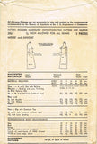 Advance 2567: 1940s Lovely Misses WWII Slip Size 32 Bust Vintage Sewing Pattern