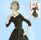 1960s Vintage Advance Sewing Pattern 2752 Uncut Easy Misses Dress Sz 39 Bust