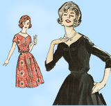1960s Vintage Advance Sewing Pattern 2752 Uncut Easy Misses Dress Sz 39 Bust
