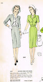 1940s Vintage Advance Sewing Pattern 3640 Uncut Misses WWII Bolero Suit Sz 36 B