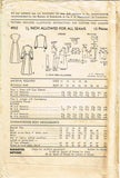 Advance 4932: 1940s Misses Elegant Day Dress Size 34 Bust Vintage Sewing Pattern