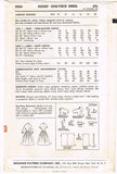 1950s Vintage Advance Sewing Pattern 9084 Uncut Misses Shirtwaist Dress Sz 38 B