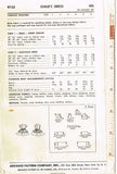 Advance 9733: 1960s Cute Baby Girls Tiered Dress Size 1 Vintage Sewing Pattern