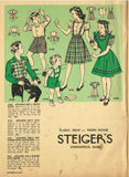 Digital Download Advance Fashion Flyer April 1946 Small Sewing Pattern Catalog