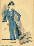 Digital Download Advance Fashion Flyer April 1944 Small Sewing Pattern Catalog