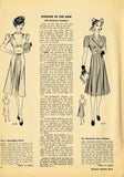 Digital Download Advance Fashion Flyer January 1939 Small Sewing Pattern Catalog