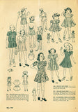Digital Download Advance Fashion Flyer May 1942 Small Sewing Pattern Catalog