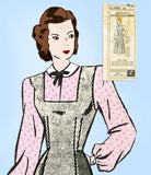 Alden Mail Order 4733: 1940s Misses Dress or Jumper Sz 30 B Vintage Sewing Pattern - Vintage4me2