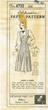 Alden Mail Order 4733: 1940s Misses Dress or Jumper Sz 30 B Vintage Sewing Pattern - Vintage4me2