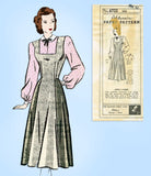 Alden Mail Order 4733: 1940s Misses Dress or Jumper Sz 30 B Vintage Sewing Pattern - Vintage4me2