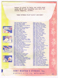 1960s Aunt Martha's Embroidery Transfer 3420 Uncut X-Stitch Mex Tea Towels