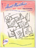 1960s VTG Aunt Martha's Embroidery Transfer 3528 Uncut Anthro Dishes Tea Towels