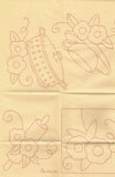 Aunt Martha's Embroidery Transfer 9341: 1940s Uncut Dish & Flower Tea Towels - Vintage4me2