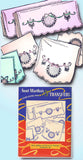 1950s Vintage Aunt Marthas Embroidery Transfer 9519 Uncut Bowknot Bedroom Set - Vintage4me2