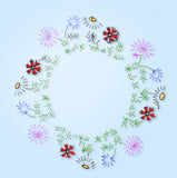1930s Vintage Anchor English Embroidery Transfer 580 Circular Table Cloth Motif