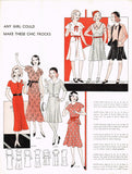 Digital Download 1930s Anne Adams Mail Order Pattern Book Catalog 32 pg Ebook