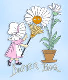 1920s Vintage Betty Burton Embroidery Transfer 1502 Stitch in Time Duster Bag