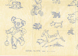 1920s Betty Burton 1979 Child's Nursery Motifs Uncut Vintage Embroidery Transfer