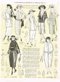 1920s Vintage Butterick Sewing Pattern 2666 Uncut Misses Edwardian Skirt Sz 26 W