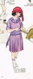 1920s Vintage Butterick Sewing Pattern 3603 Uncut Girls Edwardian Dress Size 8