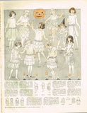 1920s Vintage Butterick Sewing Pattern 3708 Uncut Girls Edwardian Dress Size 8