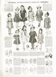 1910s VTG Butterick Sewing Pattern 8134 Toddler Girls Edwardian Sailor Dress Sz4