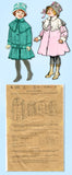 1910s Vintage Butterick Sewing Pattern 8276 Baby Girls Ripple Box Coat Sz 6 mos