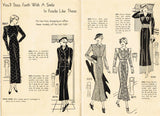1930s Gazette & Daily Beauty Mail Order Sewing Pattern Catalog Digital Download - Vintage4me2