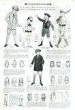 Butterick 1074: 1910s Rare Men's Shirt w French Cuffs Antique Sewing Pattern
