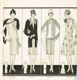 Butterick 1217: 1920s Uncut Misses Flapper Dress Sz 37B Vintage Sewing Pattern