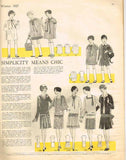 1920s Vintage Butterick Sewing Pattern 1544 Uncut Girls Party Dress w Flower 29B - Vintage4me2