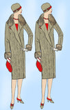 Butterick 1600: 1920s Uncut Plus Size Flapper Coat Sz 44B Vintage Sewing Pattern - Vintage4me2