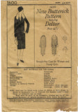 Butterick 1600: 1920s Uncut Plus Size Flapper Coat Sz 44B Vintage Sewing Pattern - Vintage4me2